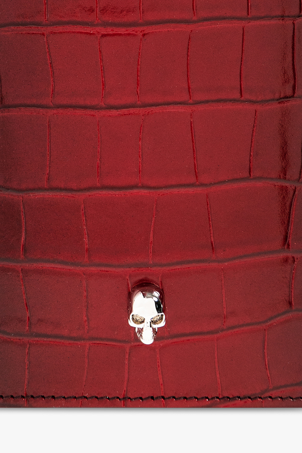 Red Phone pouch with chain Alexander McQueen